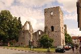 Visby_384_07302019 - Looking towards the ruins of St Drottens in Old Visby