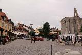 Visby_864_08012019 - Looking back across the Stora Torget under overcast skies on the morning we were to return to Nynashamn