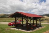 Waihi_Falls_004_01042010 - The picnic shelter and car park for Waihi Falls