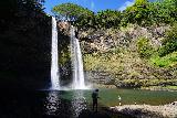 Wailua_Falls_074_11182021 - One last look back at Wailua Falls as other people showed up