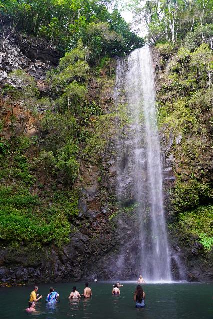 Uluwehi Falls (or Secret Falls)