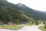 Walcher_Waterfall_006_07132018 - From the car park area at Ferleiten this was the view towards the toll stations for the Grossglockner High Alpine Road