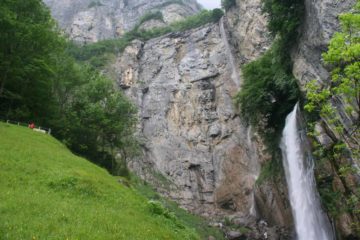 Seerenbach Falls is supposedly Switzerland's tallest waterfall in terms of cumulative height.  Naturally with such boastful claims we just had this waterfall for ourselves...