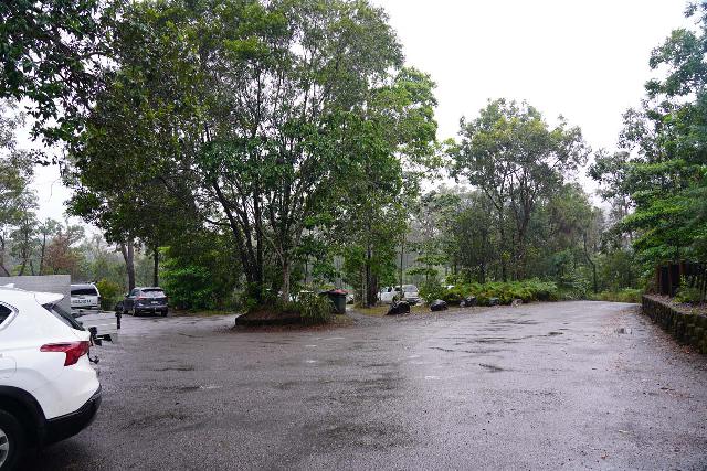 Wallaman_Falls_001_06302022 - Looking back at the car park for Wallaman Falls on a rainy day in early July 2022