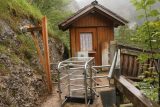 Wasserlochklamm_018_07062018 - Looking back at the self-service turnstile to get into the Wasserlochklamm Trail
