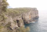 Waterfall_Bay_076_11262017 - Looking along the cliffs where the track continued and probably went into more steep alcoves and arches