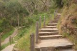 Waterfall_Gully_17_063_11102017 - Going up the steep steps beyond the Second Falls at the Waterfall Gully