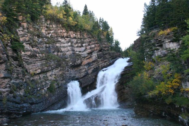 Waterton_019_09222010 - Cameron Falls in the late afternoon or early evening