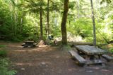 Watson_Falls_009_07142016 - We noticed these picnic tables alongside Watson Creek near the parking lot, which were very inviting if not for the mosquitos that conspired to prevent us from totally having a relaxing experience during our July 2016 visit