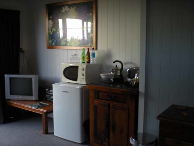 Most motels have basic amenities though the mini-fridge is pretty important when it comes to keeping beverages as well as leftovers or groceries cool