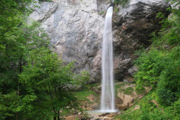 The Wildenstein Waterfall was a free-falling 54m waterfall on the Wildensteinerbach at the foot of the Hochobir Mountain that was probably the southernmost of the Austrian waterfalls that we...