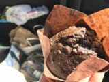 Wildflour_Issaquah_003_iPhone_07292017 - A tasty chocolate muffin from Wildflour in Bellevue
