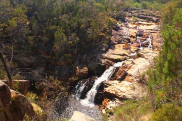 Woolshed Falls was a cascading waterfall over a granite surface that gave it an interesting multi-tiered characteristic.  While the falls itself was attractive and reason alone to make a visit...