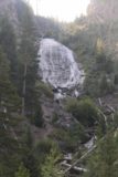Wraith_Falls_17_017_08102017 - Zoomed in look at Wraith Falls before the morning sun breached its cliff during my visit in August 2017
