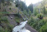 Wraith_Falls_17_028_08102017 - Looking upstream along the Lupine Creek from the footbridge over it