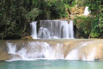 YS Falls has to be one of the prettiest waterfalls in Jamaica.  In fact, we'd argue it's pretty close to Dunn's River Falls in terms of scenic allure...
