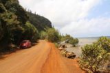 Yate_335_11292015 - Looking back at the road adjacent to the southeastern shores of Grande Terre beyond Goro