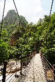 Yongso_054_06122023 - Going across that suspension bridge downstream of the Yongso Pokpo in Seoraksan National Park