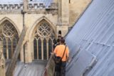 York_088_08152014 - Single-file line to the top of York Minster