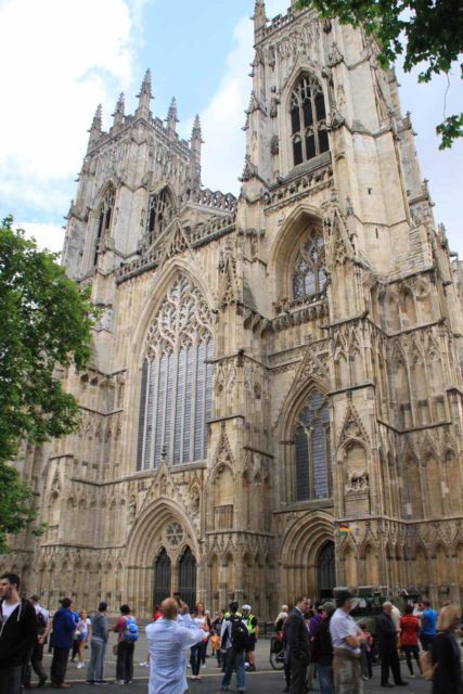 York_132_08152014 - Prior to visiting the Yorkshire Dales, we had spent some time in the charming former Viking town of York, featuring the impressive York Minster which seemed to dominate the skyline and attention