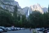 Yosemite_Lodge_17_003_06162017 - Looking back at Yosemite Falls from the parking lot for the Yosemite Lodge area