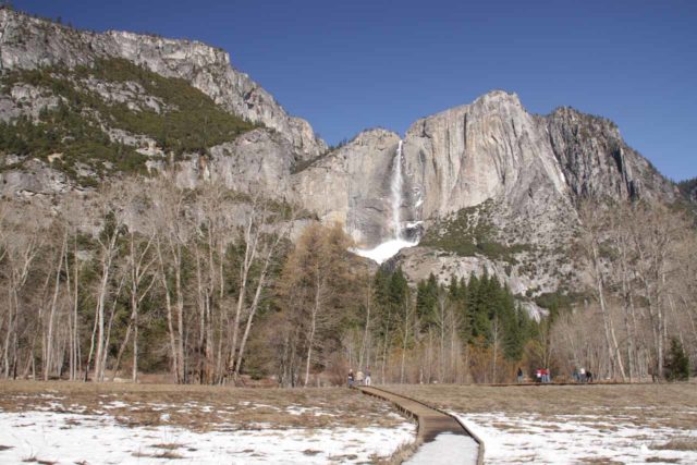 Yosemite_Valley_13_013_20130217 - Yosemite Falls as seen during the Winter Time