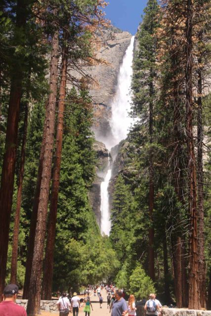 yosemite waterfall hikes