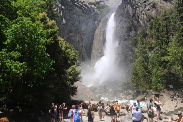 Yosemite_Valley_17_056_06162017 - The base of Yosemite Falls in very high flow in June 2017