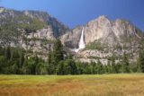 Yosemite_Valley_17_149_06162017 - Looking back at Yosemite Falls over a browning part of the meadow seen from Southside Drive
