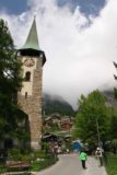 Zermatt_021_06122010 - The clock tower playing Three Blind Mice