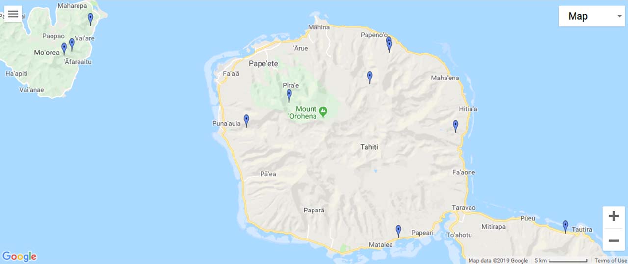 tahiti map