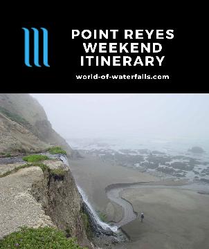 This itinerary covered a very brief overnight trip to Point Reyes. The lone goal of this trip was to finally see Alamere Falls after having seen McWay Falls in Big Sur quite a few times...