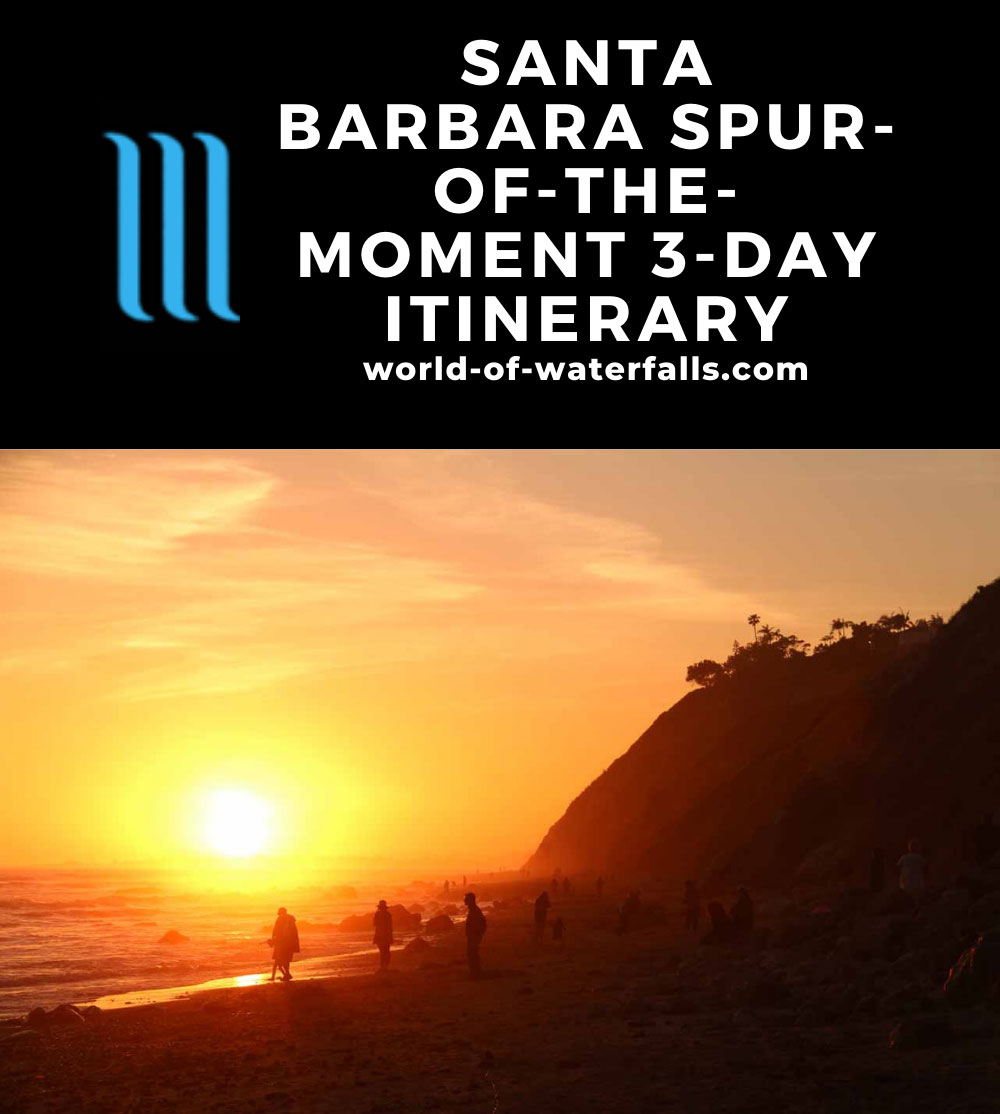 Santa Barbara Spur-of-the-Moment 3-Day Itinerary