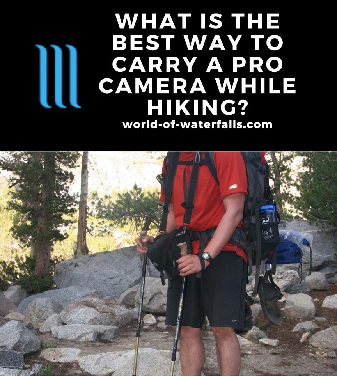 Carrying a 2024 camera while backpacking