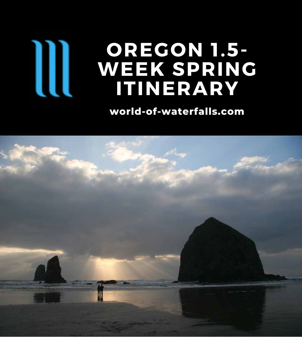 Oregon Bad Weather Itinerary March 27 09 To April 4 09 World Of Waterfalls