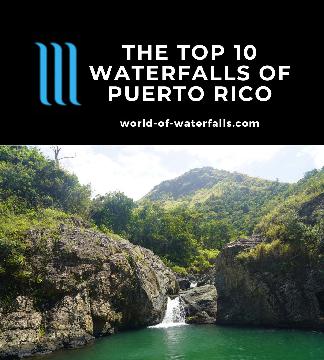 The Top 10 Best Puerto Rico Waterfalls List showcases our favorite spots in this vibrant Caribbean Island that's also a US Territory.