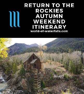 This Rocky Mountains Weekend Itinerary was a last-minute attempt to experience the Fall colors in the Rockies given the COVID-19 pandemic.