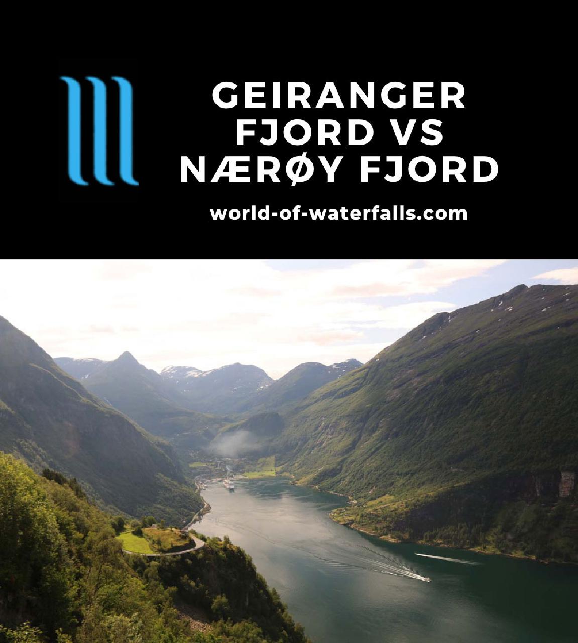 Geiranger and the Geirangerfjord