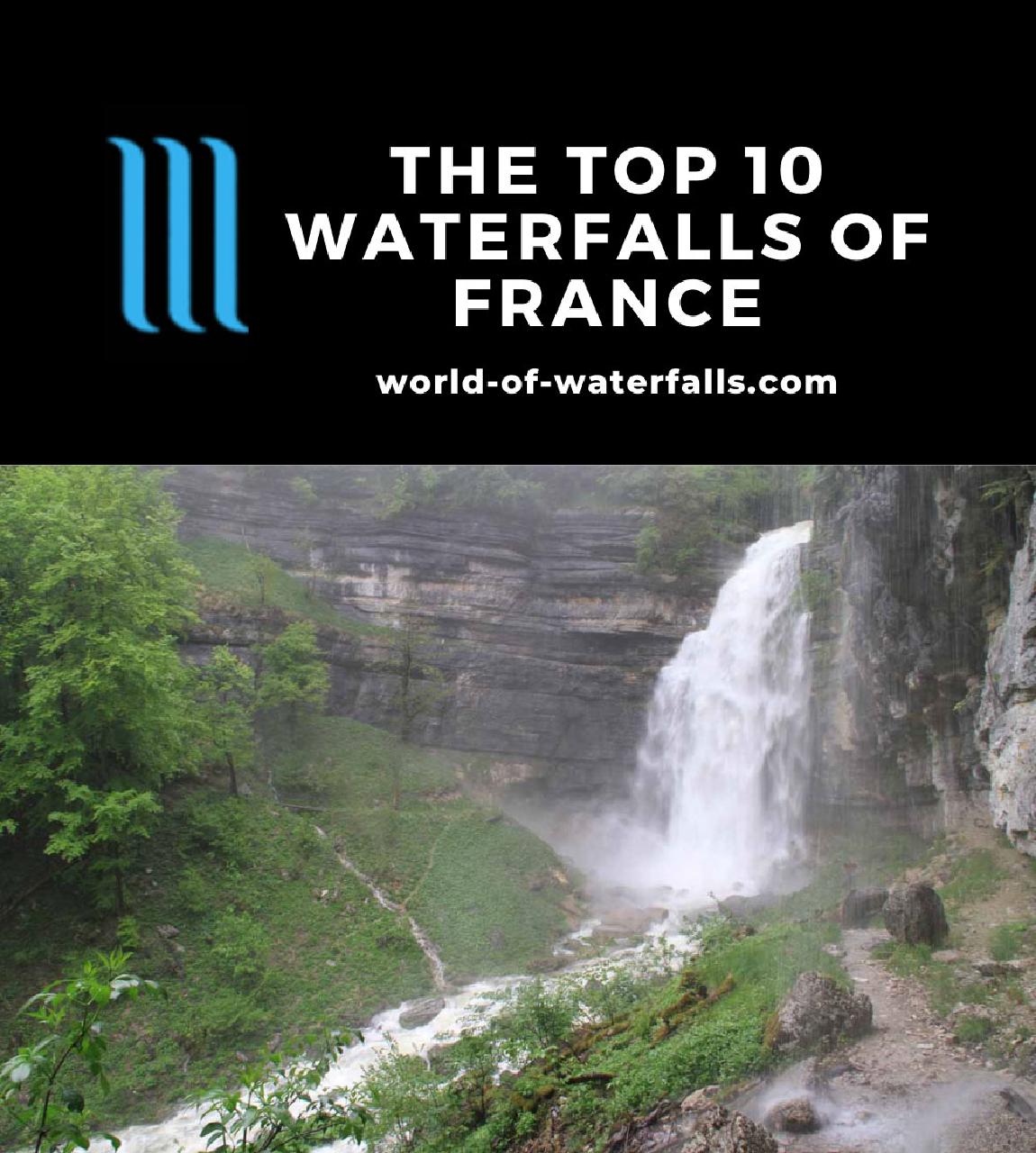 Top 10 Best Waterfalls in France & How To Visit Them - World of Waterfalls