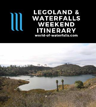This trip was really about letting Tahia enjoy herself at Legoland for her birthday. I tried to be opportunistic about using this trip to visit a couple of waterfalls that we hadn't done before, but given the dry Winters that we had...
