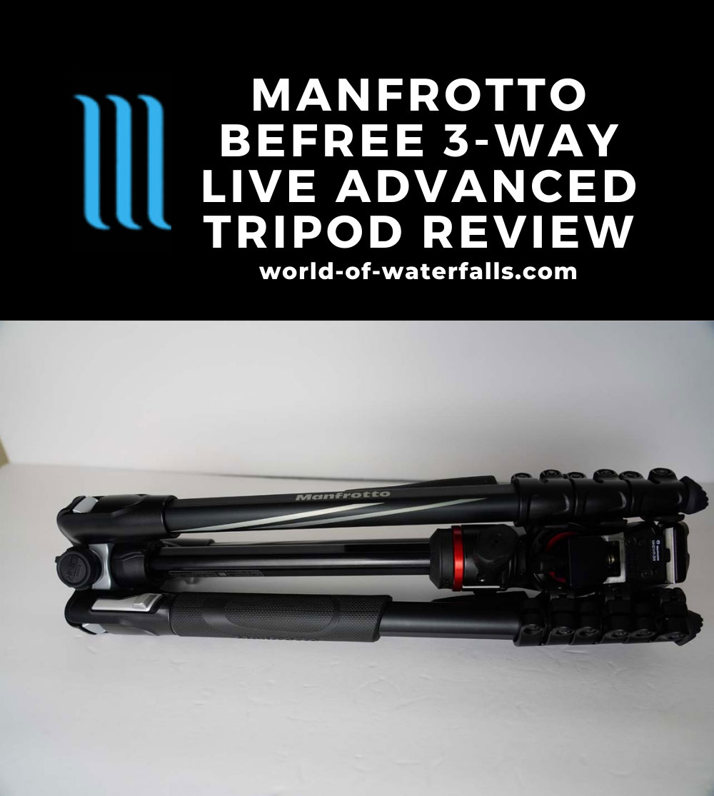 The Manfrotto BeFree 3-Way Live Advanced Tripod