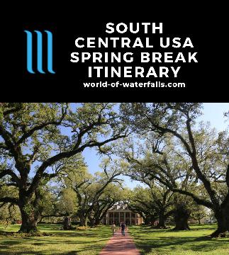 This was a Spring Break trip where we took our daughter along for a bit of a trip to the heart of Texas as well as the Bayou, and even further to the north in the Ozarks and in Sooner Country. After starting off the trip....