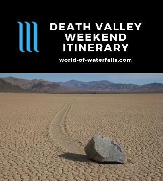 This itinerary was about our trip to Death Valley for the first time. Although this trip involved a lot of long drives, Julie and I were surprisingly able to accomplish quite a bit in terms of all the sights we wanted to see in Death Valley itself...