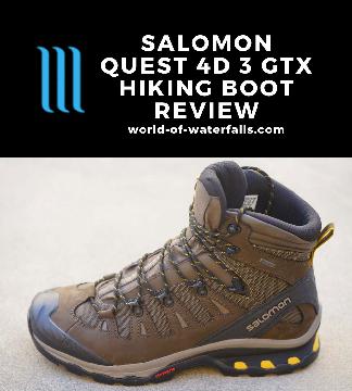 binde Orientalsk kvalitet Salomon Quest 4D 3 GTX Hiking Boot Review - World of Waterfalls