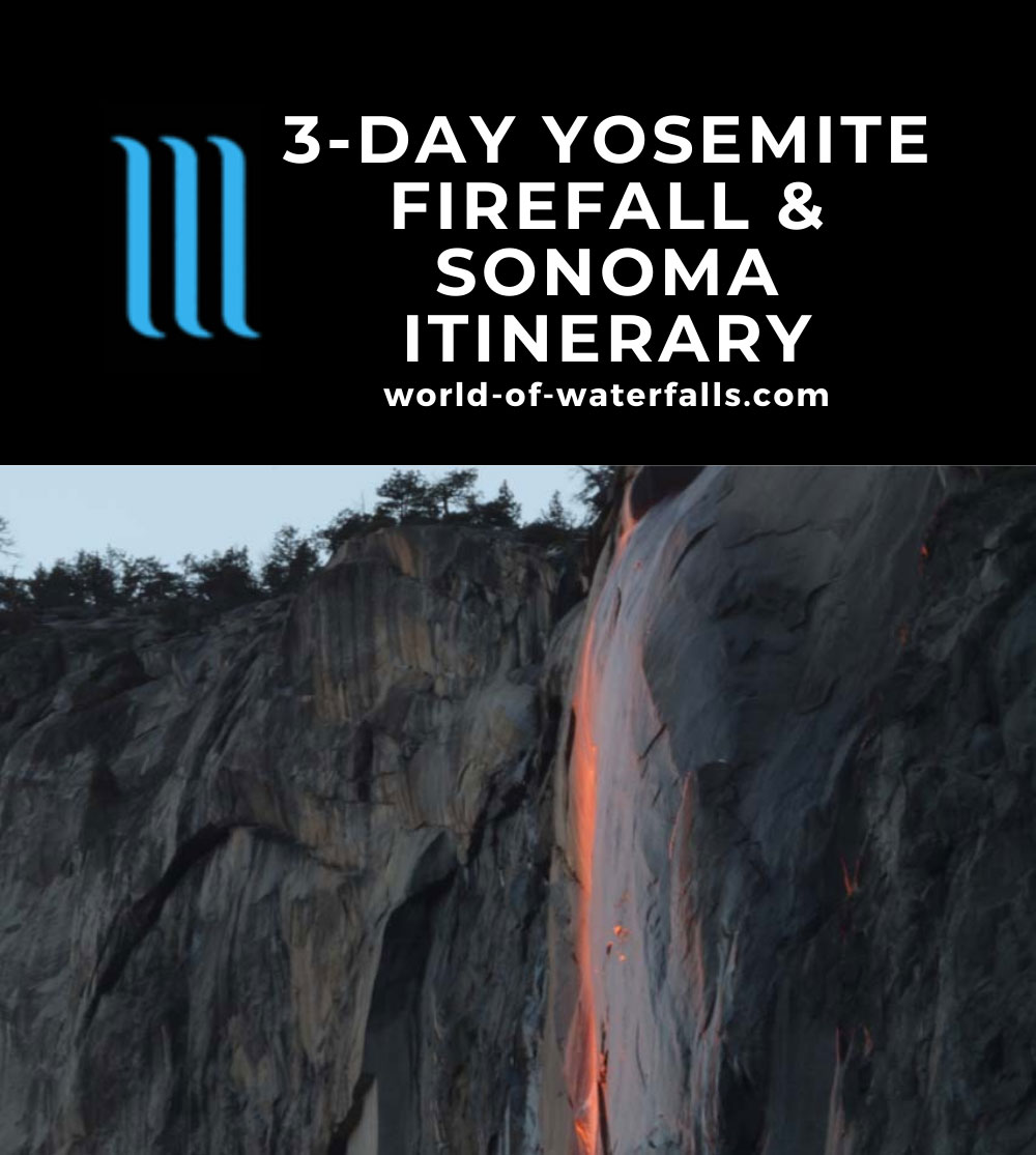 Belated post-Valentine's Day Road Trip To Yosemite and Sonoma