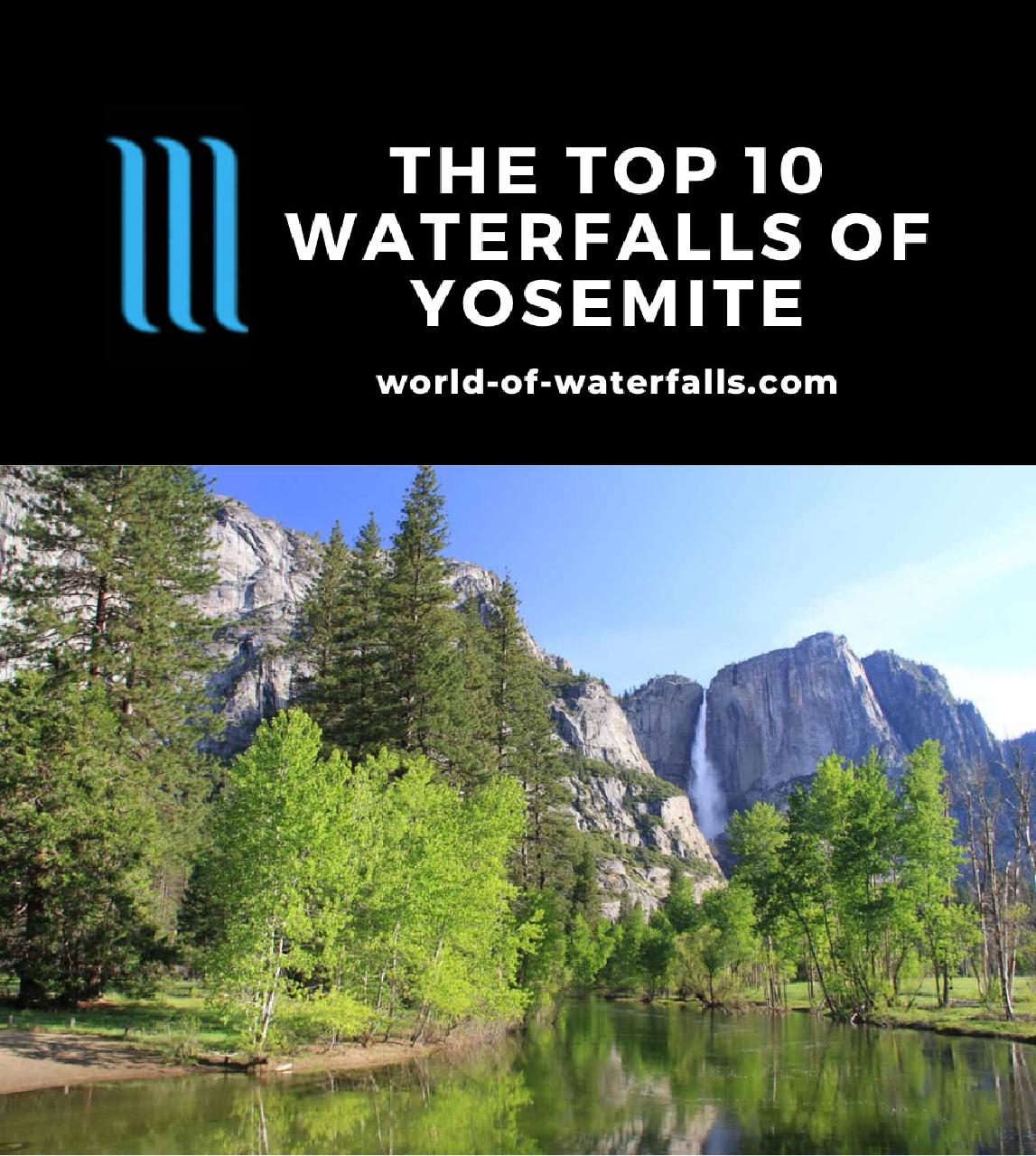 The Top 10 Waterfalls of Yosemite National Park
