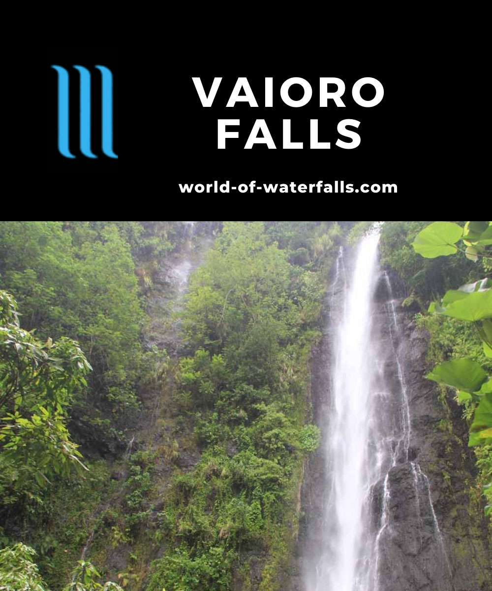 Afareaitu_Waterfalls_092_20121219 - 'Vaioro Falls', which was one of the Afareaitu Waterfalls on Moorea Island