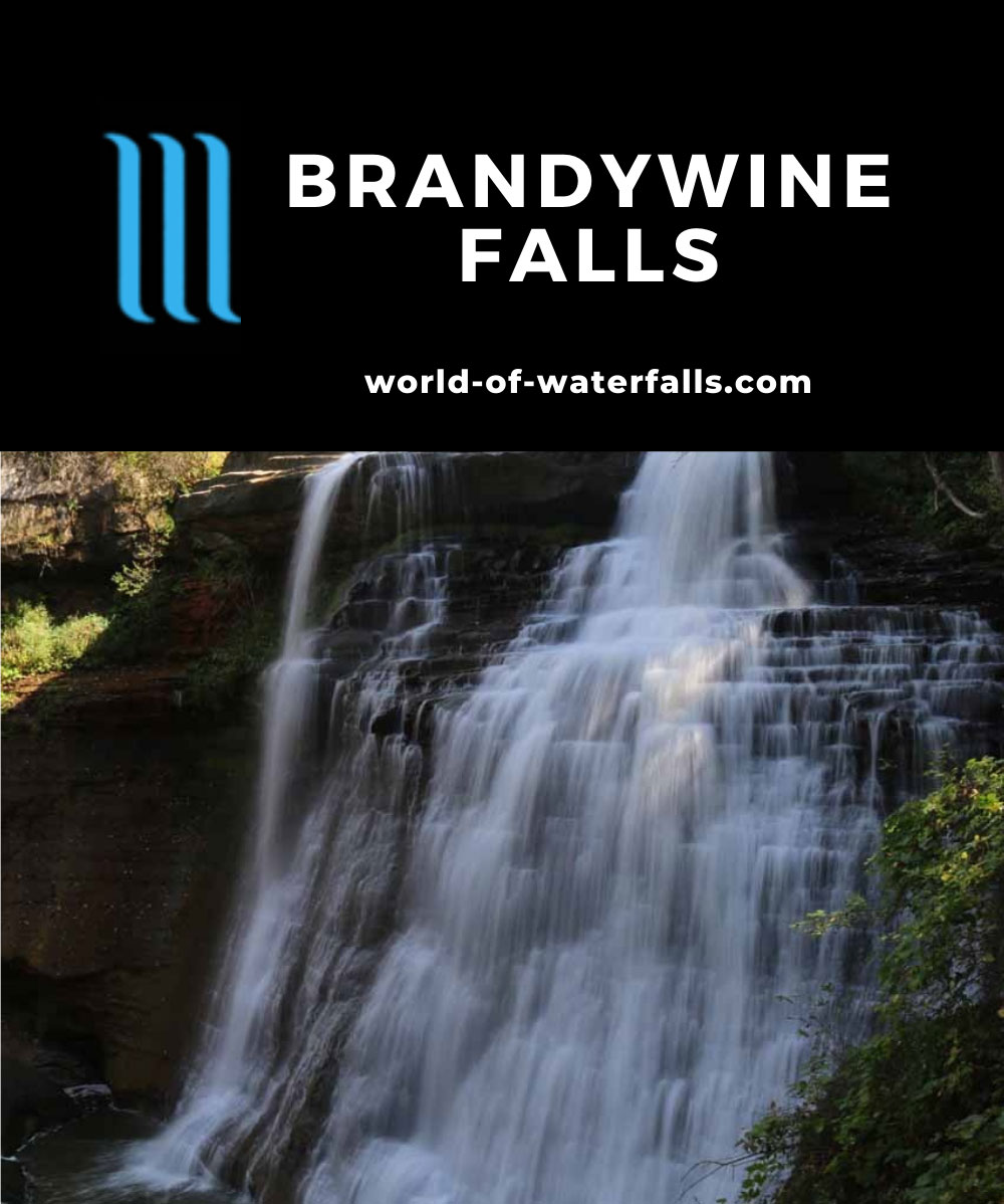 Brandywine Falls A Waterfall Between Cleveland And Akron