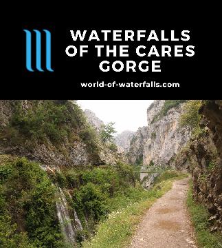 The Waterfalls of the Cares Gorge page is my excuse to experience the famous cliff-hugging Ruta del Cares (or Cares Trail) in Northern Spain's Picos de Europa.