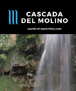 Cascada del Molino de la Chorrera literally stole the show away from the disappointing Nacimiento del Río Cuervo during our Spain trip in early June 2015.